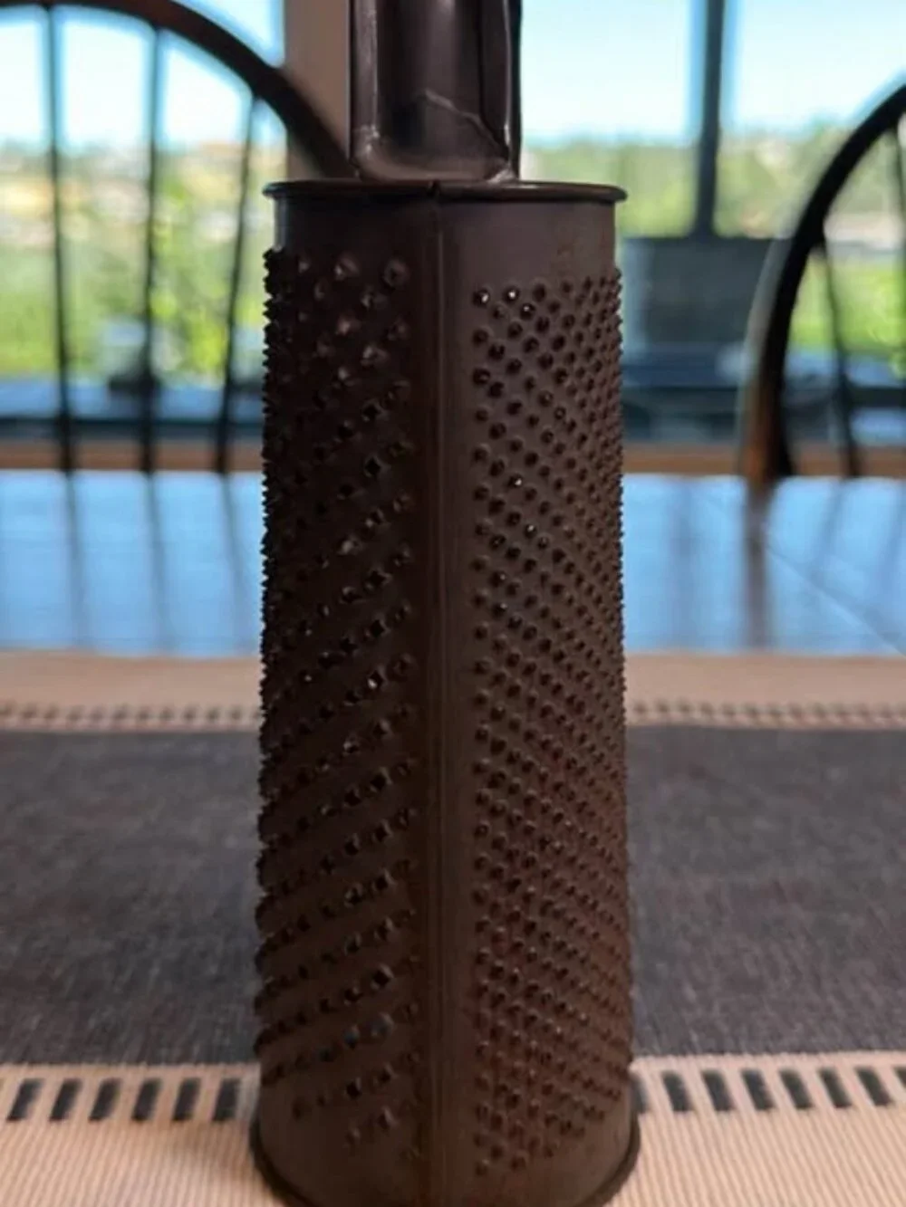 Vintage Metal Handheld Grater